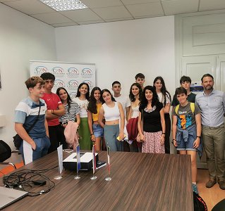 Obalna samoupravna skupnost italijanske narodnosti se predstavlja dijakom projekta Erasmus+